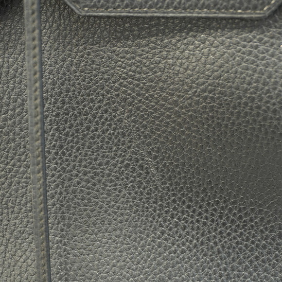 Hermes handbag Birkin 40 □A stamp Ardennes Black Men's - Picture 12 of 14